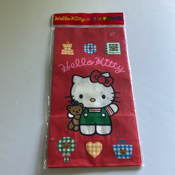 Sanrio Party Supplies Vintage 994 Sanrio Hello Kitty Paper Bags